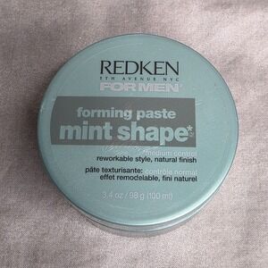 REDKEN Forming Paste Mint Shape‎ for Men 3.4oz, NEW, Discontinued
